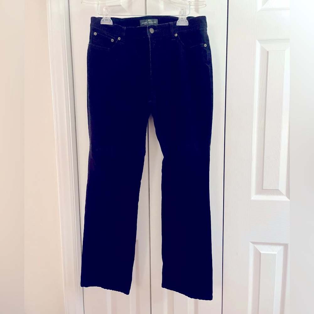 Navy Blue Ralph Lauren Straight Leg Cords